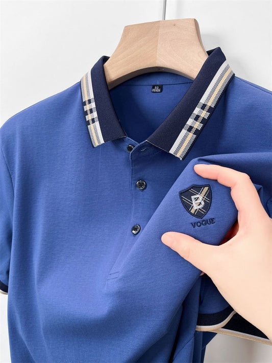 Majestic Insignia Cotton Polo T-Shirt