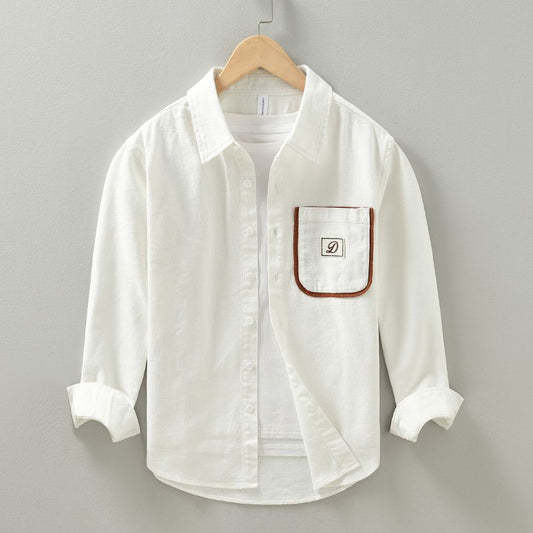 Refined Crest Pocket Shirt