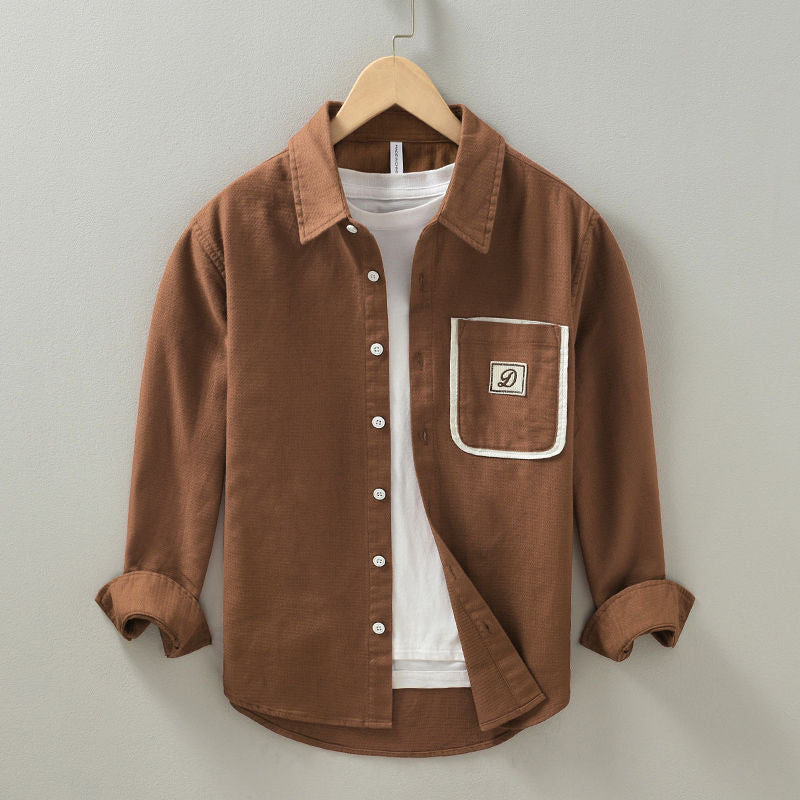 Refined Crest Pocket Shirt