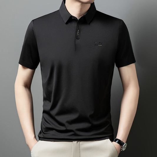 ShadowLuxe Crest Polo T-Shirt
