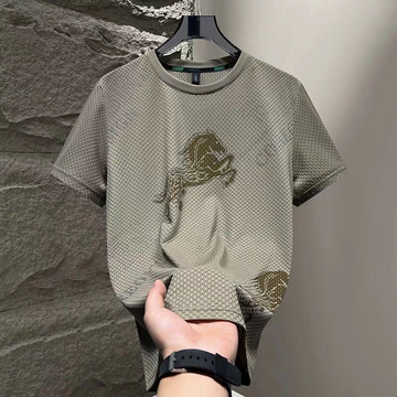 Ivory Ember Stallion Weave T-Shirt