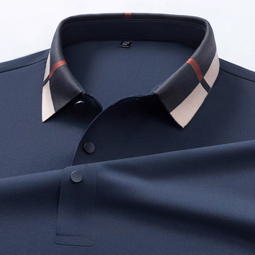 Regent Plaid-Trim Polo T-Shirt