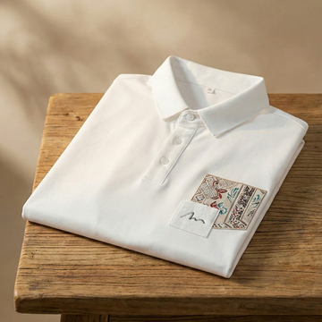 Baroque Crest Pocket Polo T-Shirt