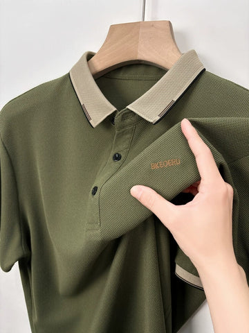 Elanford Signature Texture Polo T-Shirt