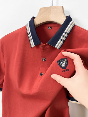 Majestic Insignia Cotton Polo T-Shirt
