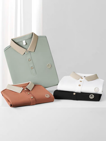 Vintage Velour Ascend Polo T-Shirts