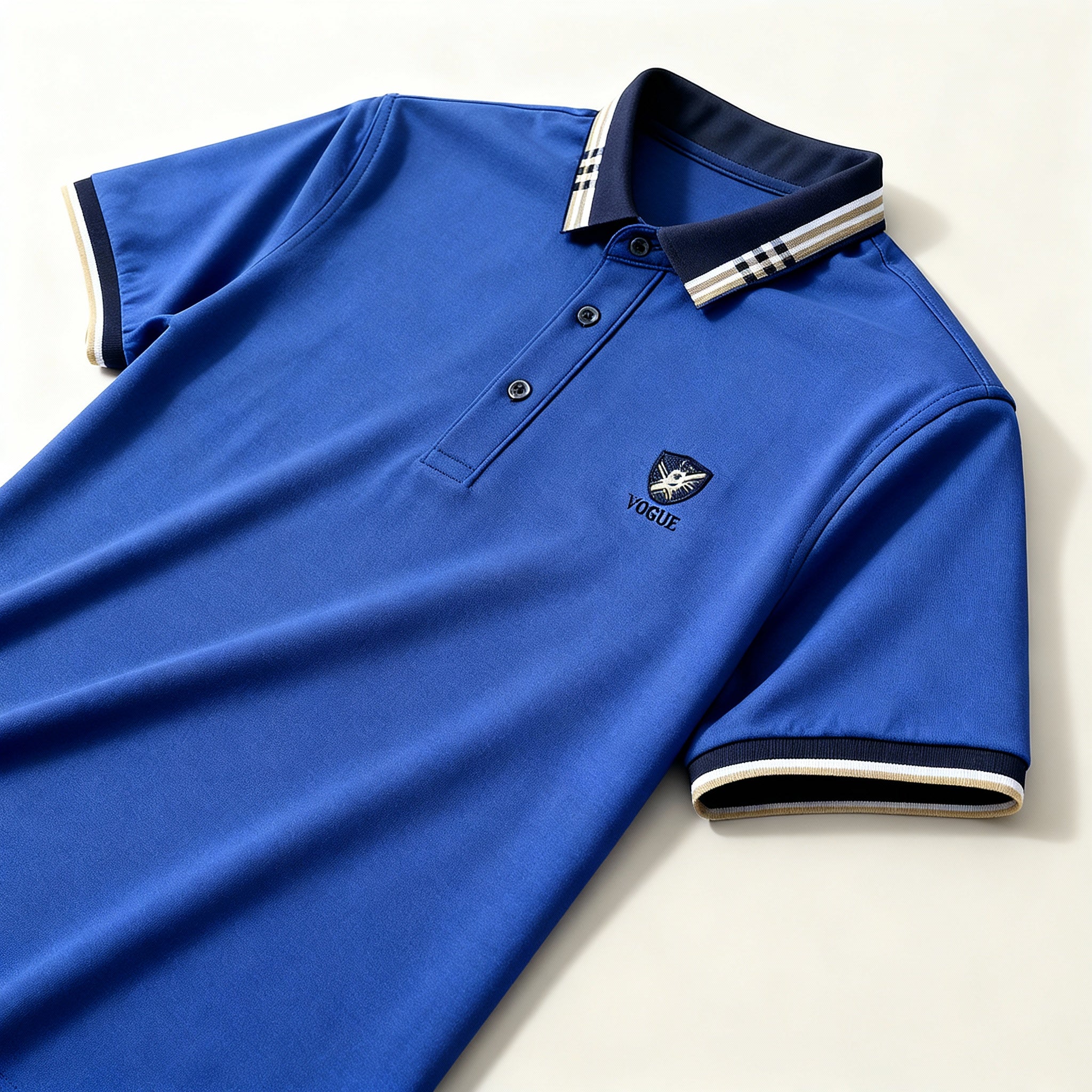 Elite Insignia Cotton Polo T-Shirt