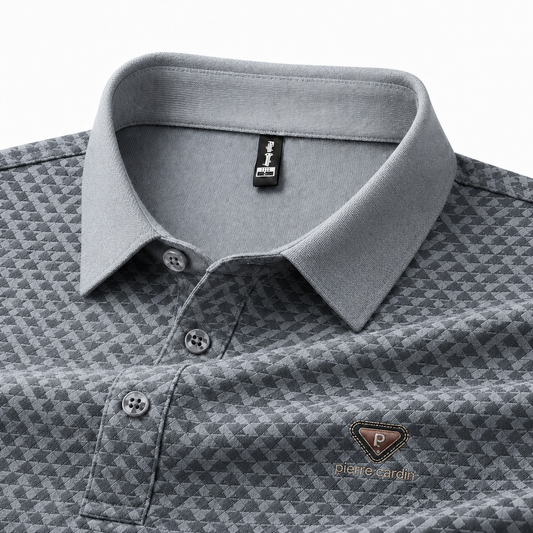 DiamondCrest Luxe Polo T-Shirt