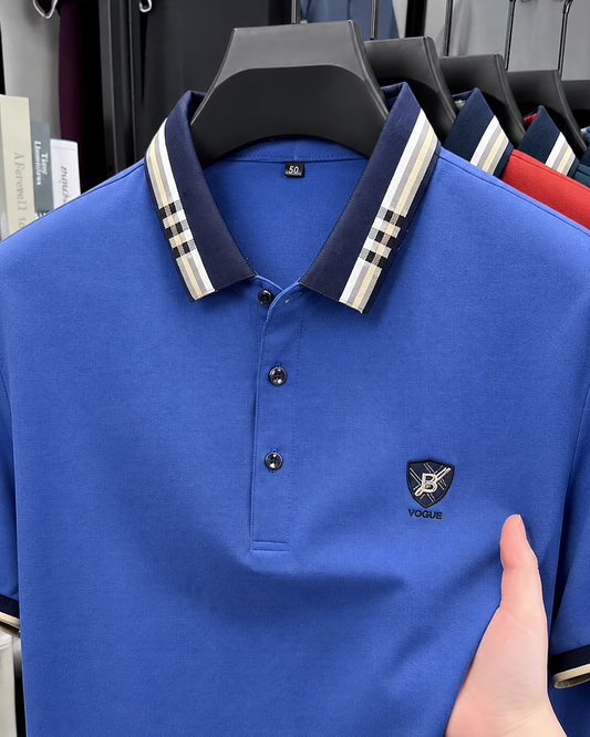 Elite Insignia Cotton Polo T-Shirt