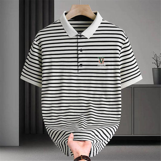 Luminor Stripe Emblem Polo T-Shirt