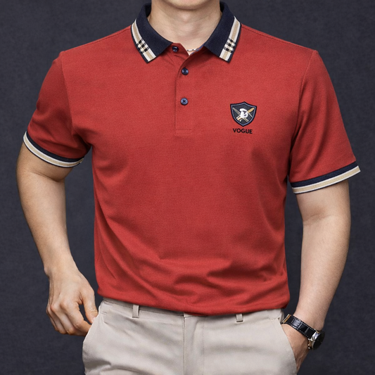Elite Insignia Cotton Polo T-Shirt